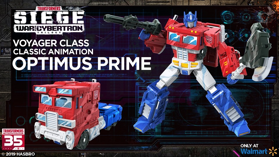 Transformers siege classic animation optimus prime discount